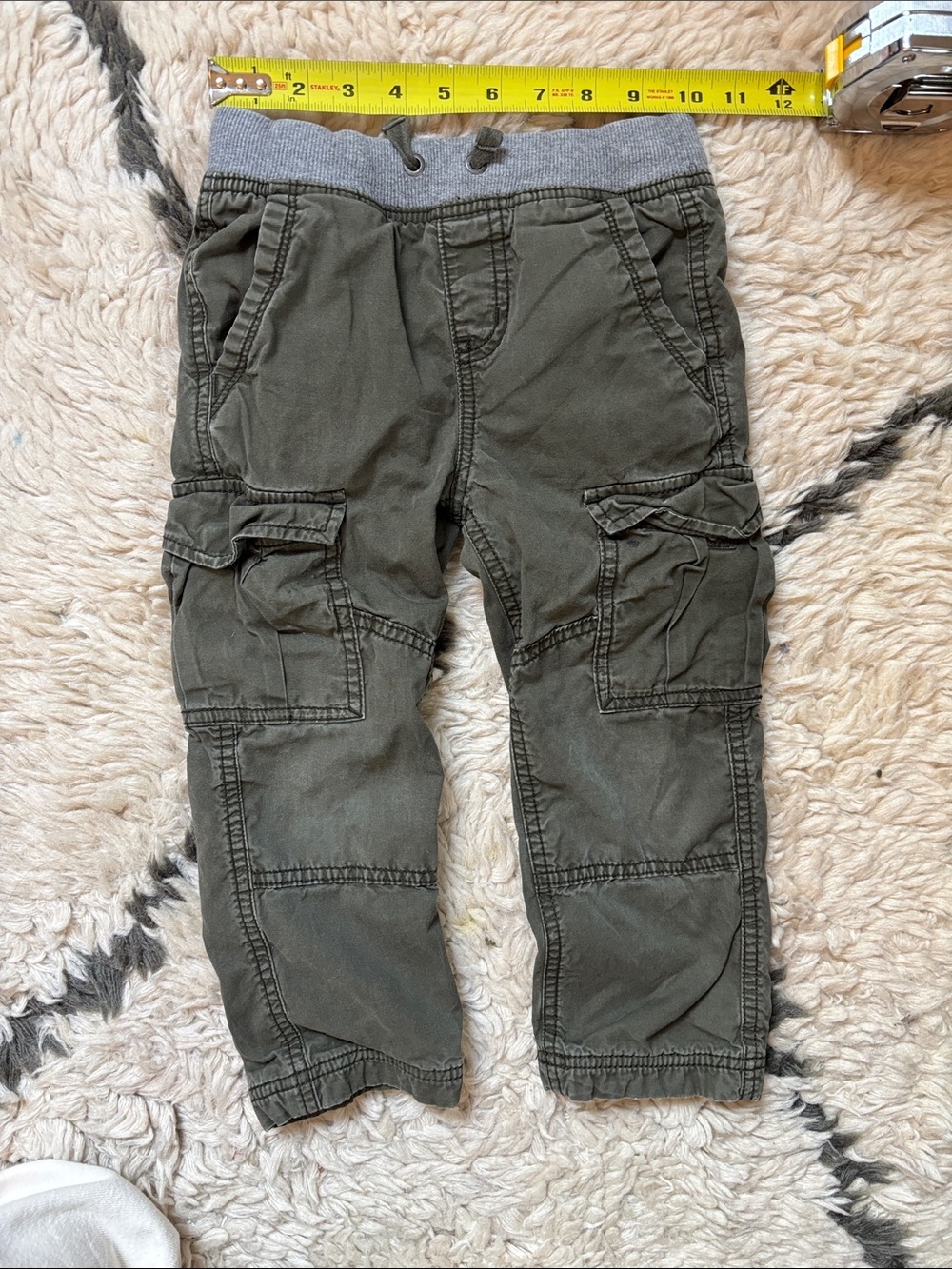 Hanna Andersson Cargo Pants with Knit Waist - Picture 6 of 17